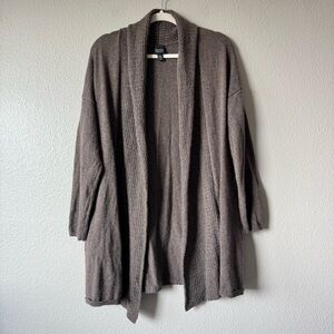 Eileen Fisher Wool Blend Cardigan Sweater